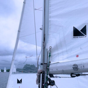 Rebel 16 view out of race jib radial window