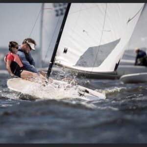 Mad Sails MC Scow sail large window